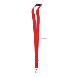Lanyard publicitaire en RPET - Lany Rpet | Red