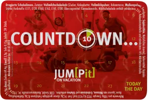 Le plus petit calendrier d'événements au monde avec des billes de chocolat