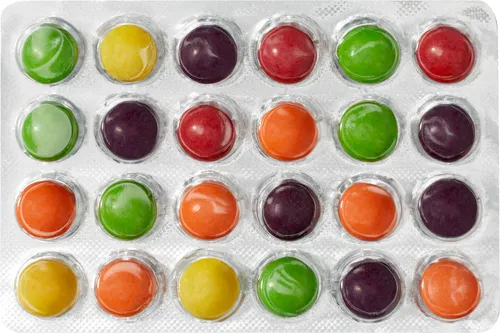 Le plus petit calendrier d'événements du monde avec Skittles Original Fruity Candy