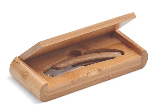 Limonadier publicitaire en bambou - Sono