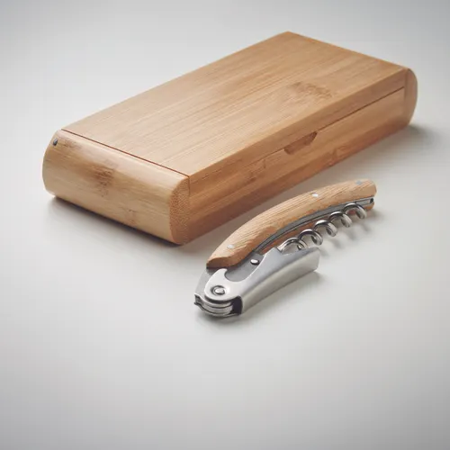 Limonadier publicitaire en bambou - Sono