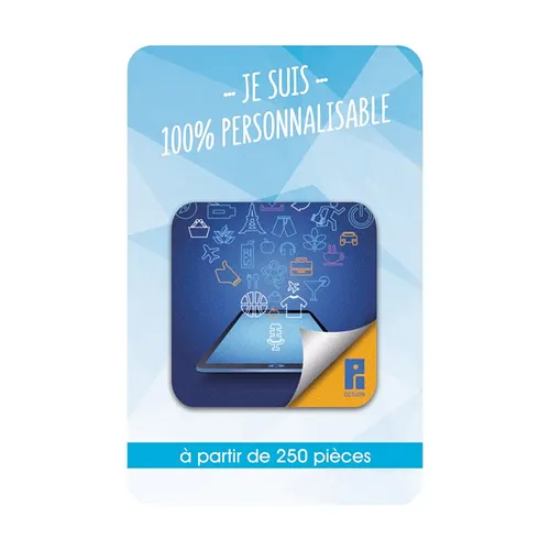 Lingette microfibre personnalisée pour écran