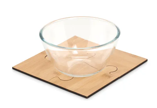 Lot de 4 sous-verres puzzles personnalisables - Lepy