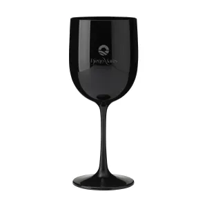Lunaire Verre à Vin Réutilisable Personnalisé 480 ml | Noir