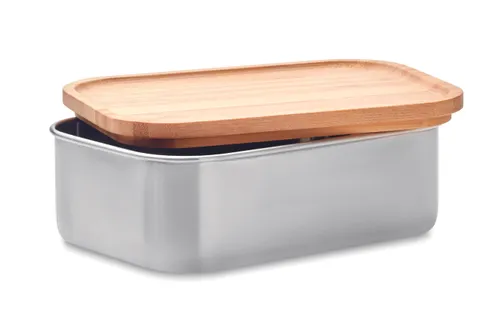 Lunch box publicitaire en acier inox. 600ml - Savanna