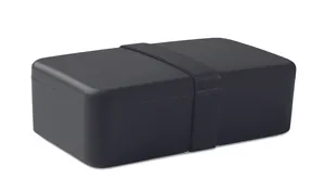Lunch box publicitaire en PP 750 ml - Bruss | Noir