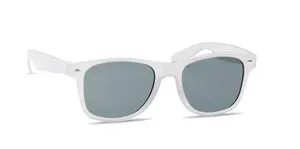 Lunettes de soleil personnalisables en RPET - Macusa | Blanc