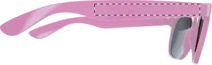 Lunettes de soleil personnalisées ”xaloc” - Nazare | Rose
