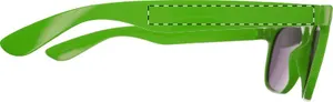Lunettes de soleil personnalisées ”xaloc” - Nazare | Vert Citron