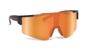 Lunettes de sport miroirs - Shine | Orange