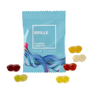 Lunettes en gommes de fruits