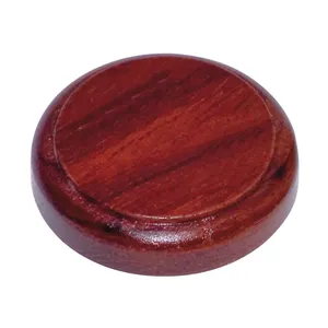 Magnet bois personnalisé | Bois de Rose / ROND