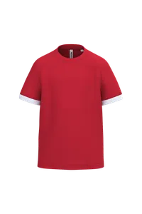 Maillot multisport en polyester enfant - PROACT® | Sporty Red / White