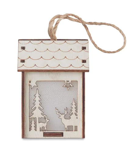 Maisonnette en MDF personnalisée lumière - Ponia