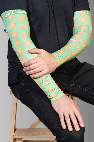 Manchons de bras en RPET personnalisés - CreaLimb