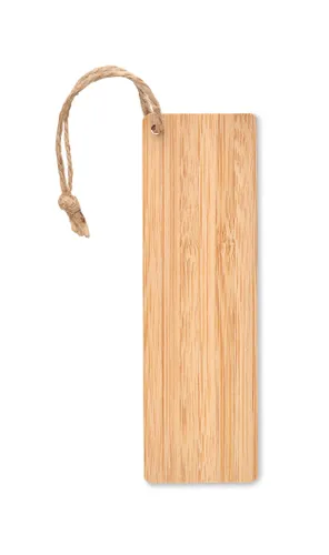 Marque-page publicitaire en bambou - Kumaku