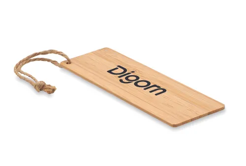 Marque-page publicitaire en bambou - Kumaku