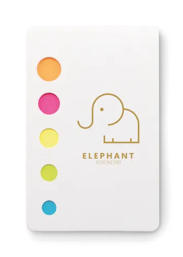Marqueurs adhésifs 5 couleurs personnalisables - Memosticky