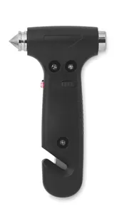 Marteau de sécurité 3 en 1 personnalisable - Resq | Black