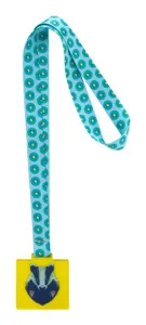 Médaille personnalisée publicitaire - Subdal Colour Square | Jaune Transparent