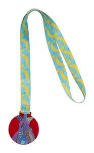 Médaille personnalisée sur mesure - Subdal Colour | Rouge Transparent