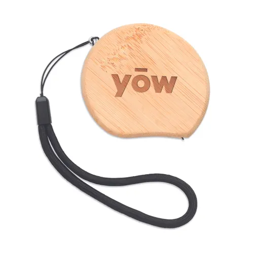 Mètre à ruban en bambou 2m personnalisable - Sokutai