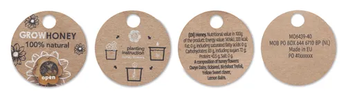 Miel de fleurs sauvages personnalisé 50 gr - Bumle