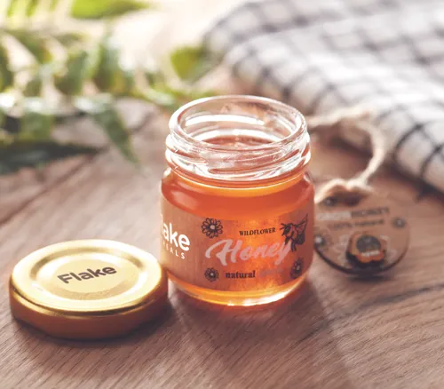 Miel de fleurs sauvages personnalisé 50 gr - Bumle