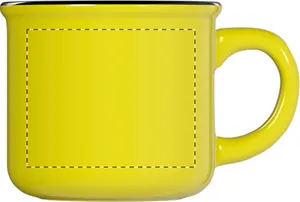 Miini tasse vintage - Woodstock Mini | Jaune