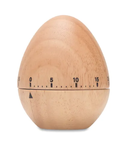 Minuteur en bois de pin personnalisable - Muna