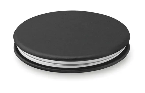 Miroir rond personnalisable en PU - Glow Round