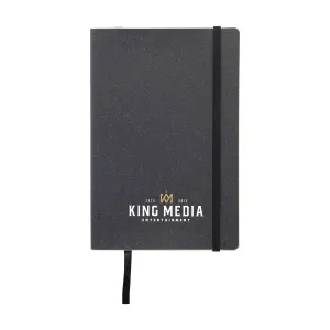 Monti Recycled Leather Notebook A5 carnet de notes personnalisé