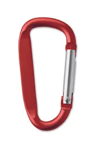 Mousqueton en aluminium personnalisable - Gancho | Rouge