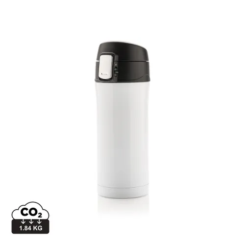 Mug 300ml à fermeture facile en acier inoxydable recyclé personnalisable RCS - XD Collection