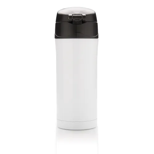 Mug 300ml à fermeture facile en acier inoxydable recyclé personnalisable RCS - XD Collection