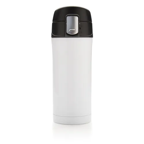 Mug 300ml à fermeture facile en acier inoxydable recyclé personnalisable RCS - XD Collection