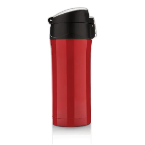 Mug 300ml à fermeture facile en acier inoxydable recyclé personnalisable RCS - XD Collection