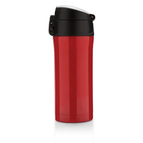 Mug 300ml à fermeture facile en acier inoxydable recyclé personnalisable RCS - XD Collection