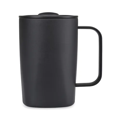 Mug 450ml en acier recyclé personnalisé RCS Aviana™ Rowan - Aviana