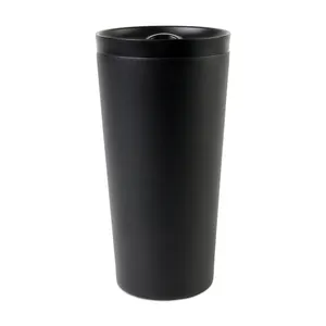 Mug 500ml en acier recyclé RCS Aviana™ Rowan personnalisé - Aviana | Noir