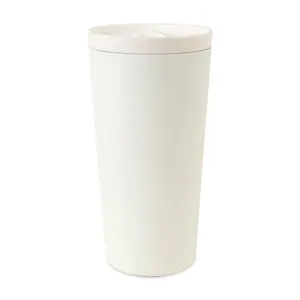 Mug 500ml en acier recyclé RCS Aviana™ Rowan personnalisé - Aviana | Blanc