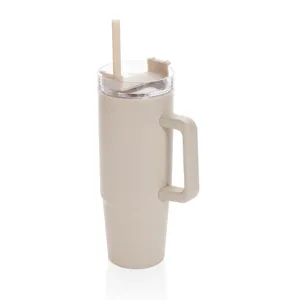 Mug 900ml publicitaire en plastique recyclé Tana - XD Collection | Beige