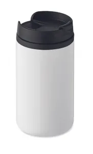 Mug avec couvercle 250 ml personnalisable - Falun | Blanc