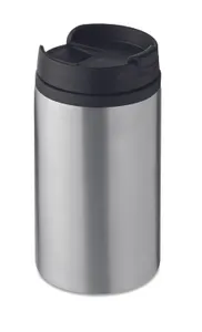 Mug avec couvercle 250 ml personnalisable - Falun | Matt Silver