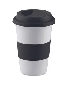 Mug céramique personnalisable avec silicone - Tribeca | Black