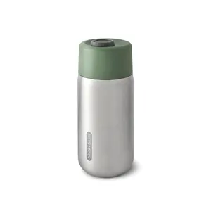 Mug de voyage personnalisé 340ml étanche en acier inoxydable Black+Blum - Black + Blum | Vert olive