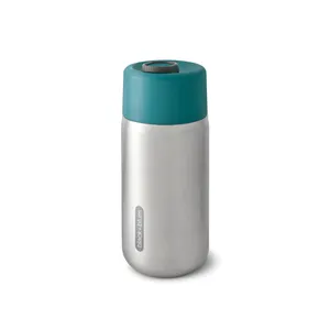 Mug de voyage personnalisé 340ml étanche en acier inoxydable Black+Blum - Black + Blum | Turquoise