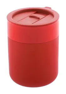 Mug de voyage publicitaire - Liberica | Rouge