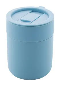 Mug de voyage publicitaire - Liberica | Bleu Clair