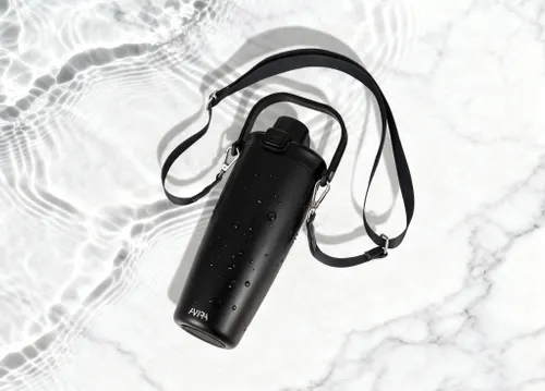 Mug en acier RCS avec bandoulière Avira Ayala - Avira